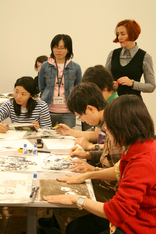 「アンケ・フォイヒテンバーガーとドイツ・オルタナティブ・コミックの世界」展　ワークショップ